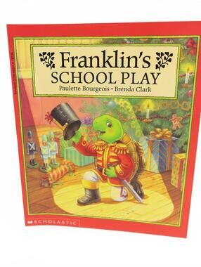 Vintage Franklin School Play Paulette Bourgeois Softcover 90s Scholastic Book